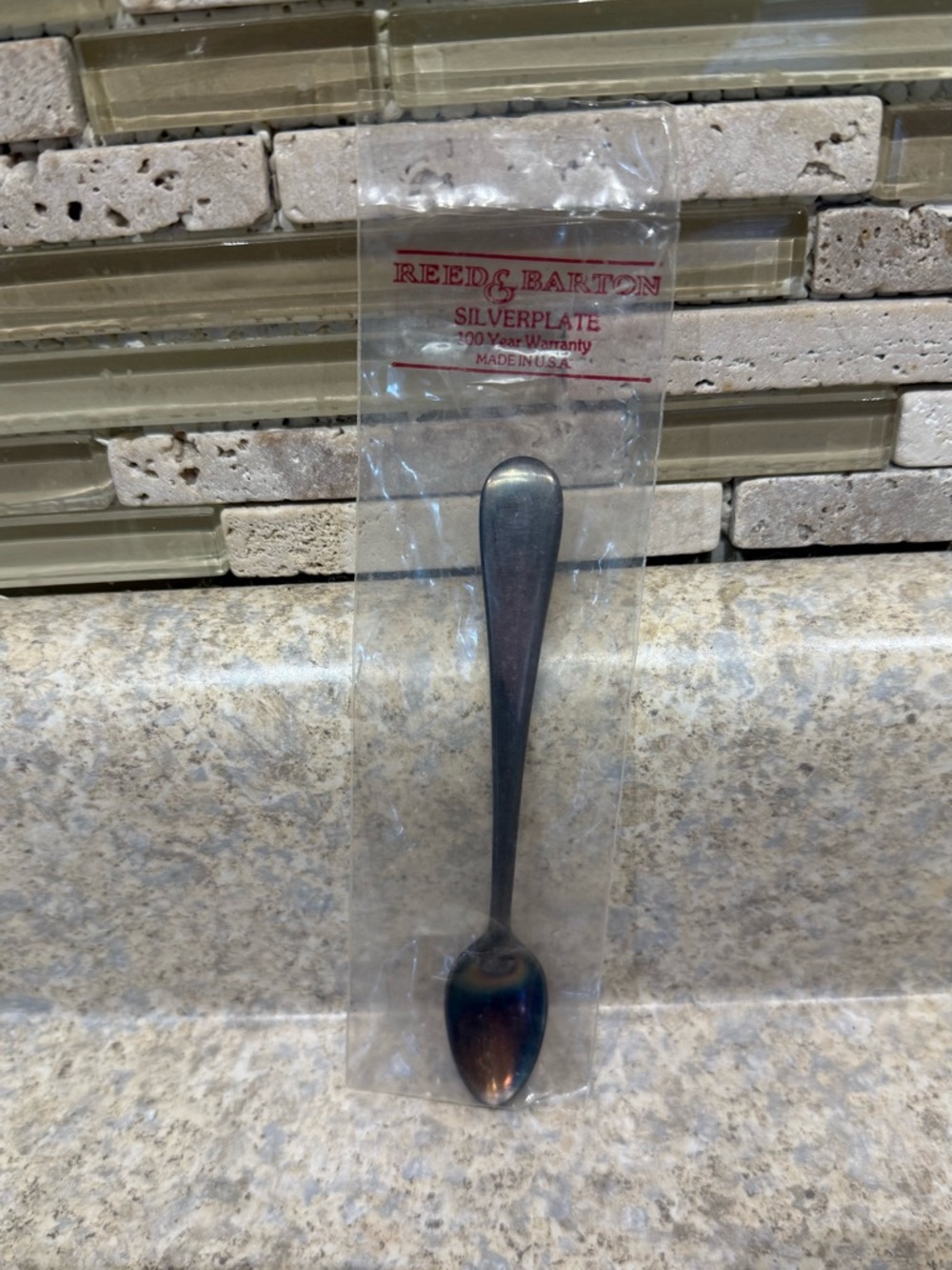Reed & Barton Silverplate Demitasse Spoon - Silver